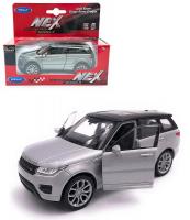 Welly Машинка Range Rover Evoque металл 43649W-G серый